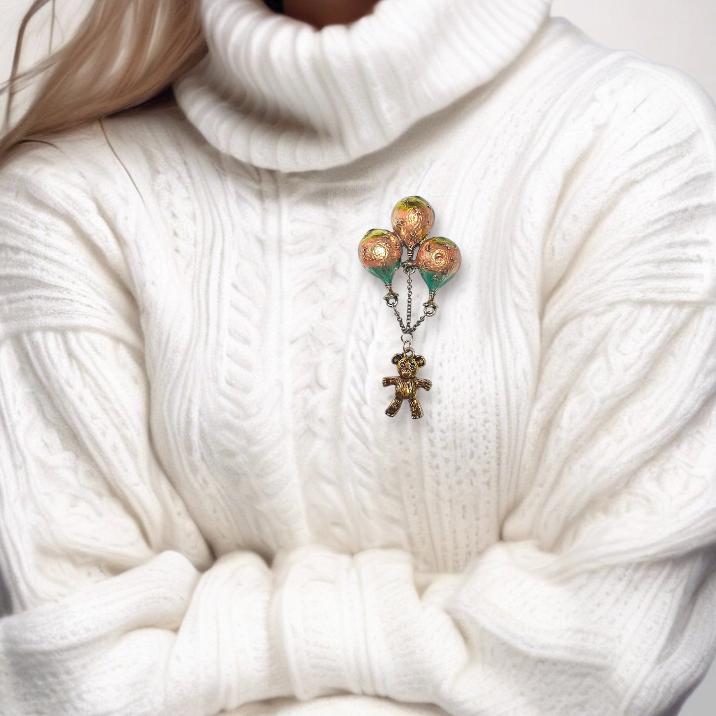 Broche nounours Nova