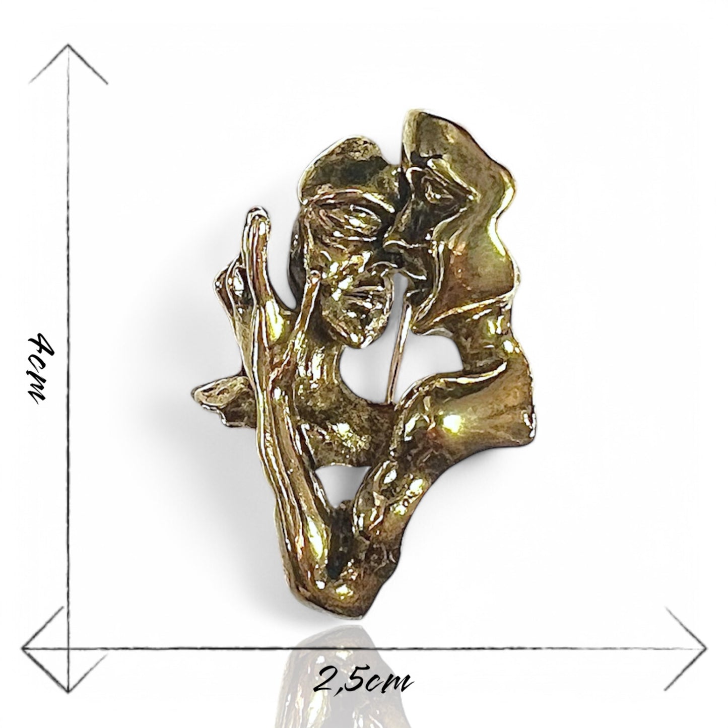 Broche couple