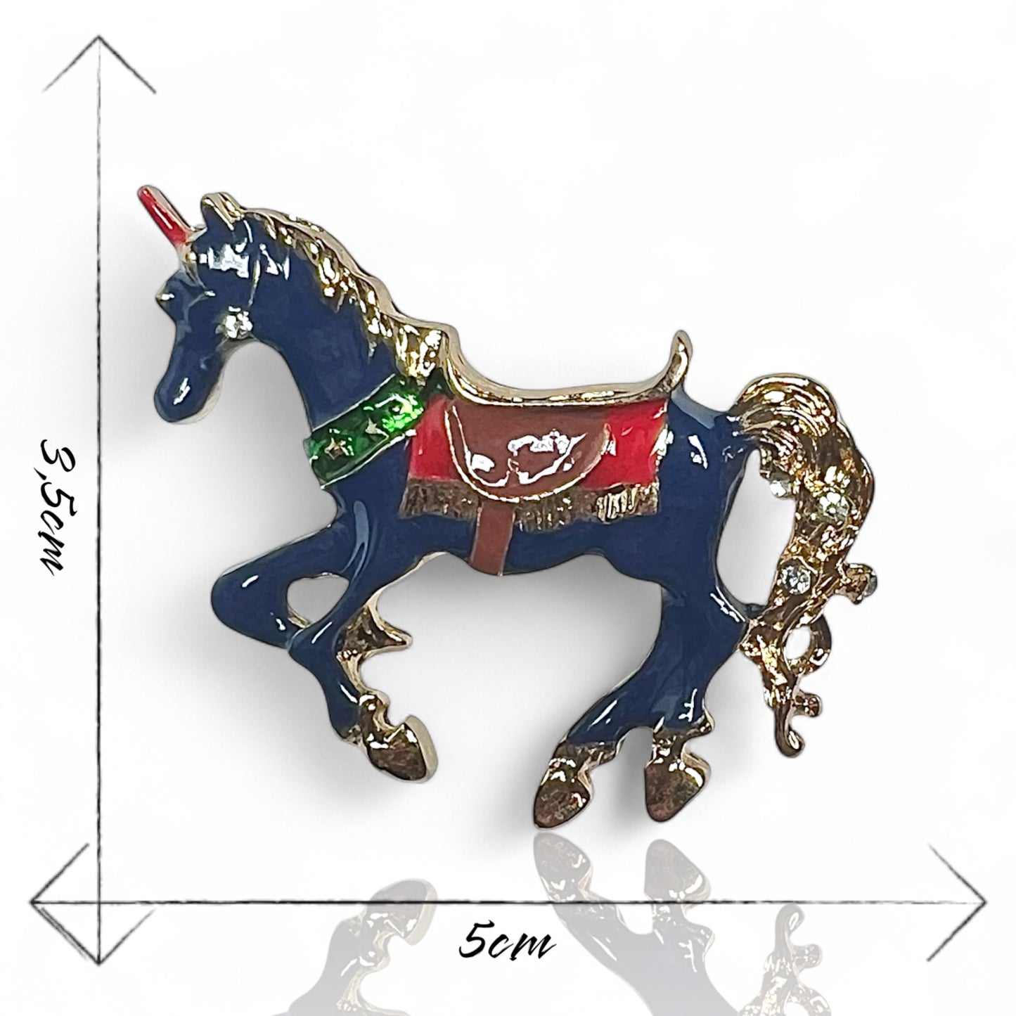 Broche licorne Tia