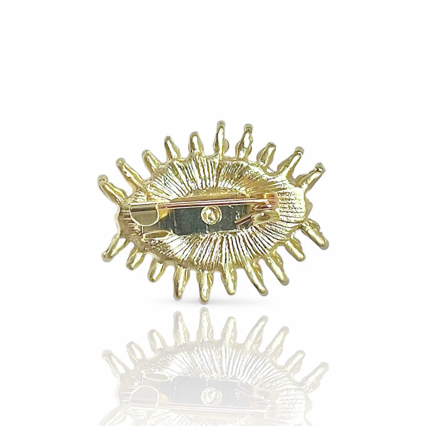 Broche oeil multicolore