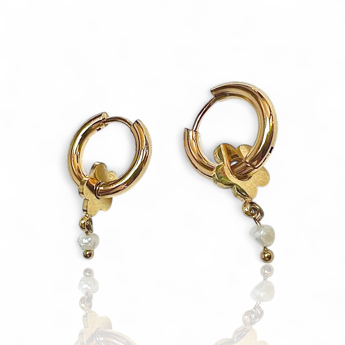 Boucles d’oreilles acier inoxydable BOHM Aroa