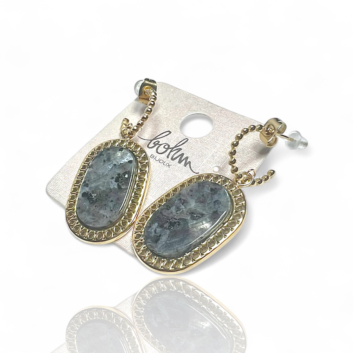 Boucles d'oreilles acier inoxydable BOHM Calie