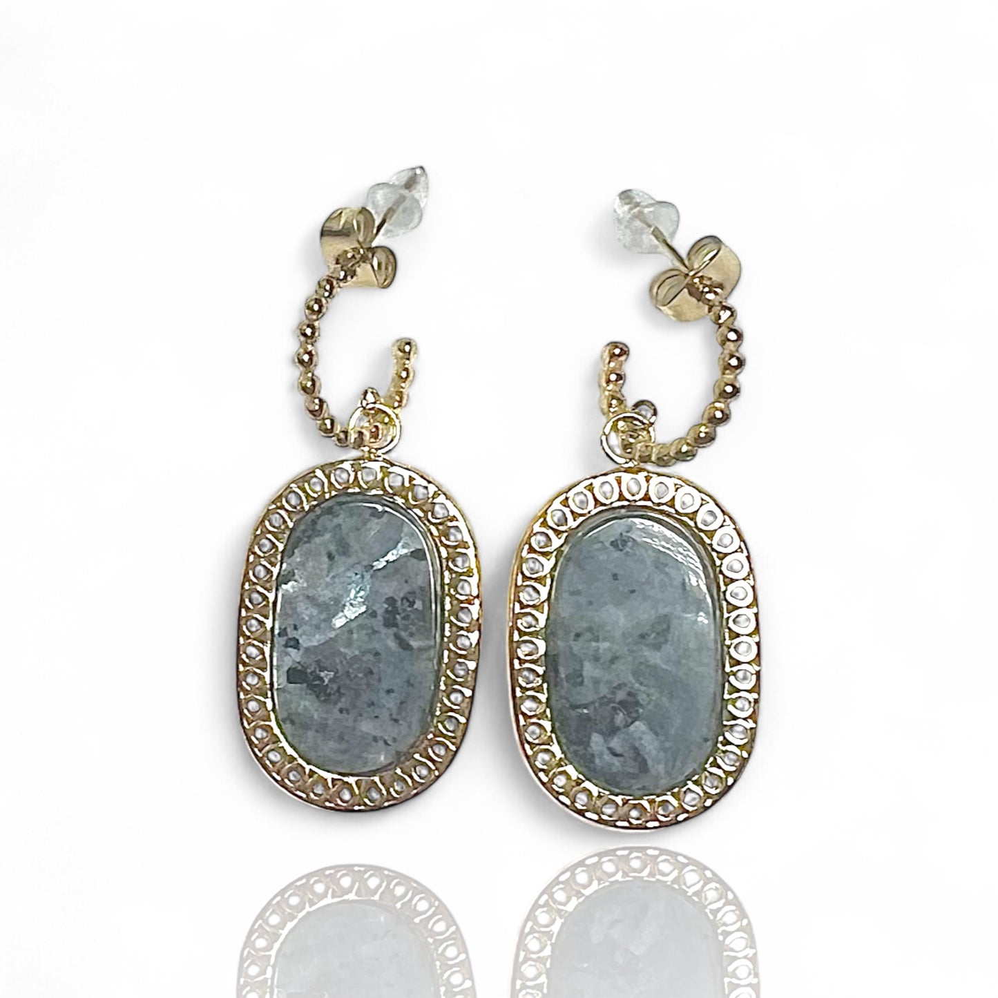 Boucles d'oreilles acier inoxydable BOHM Calie
