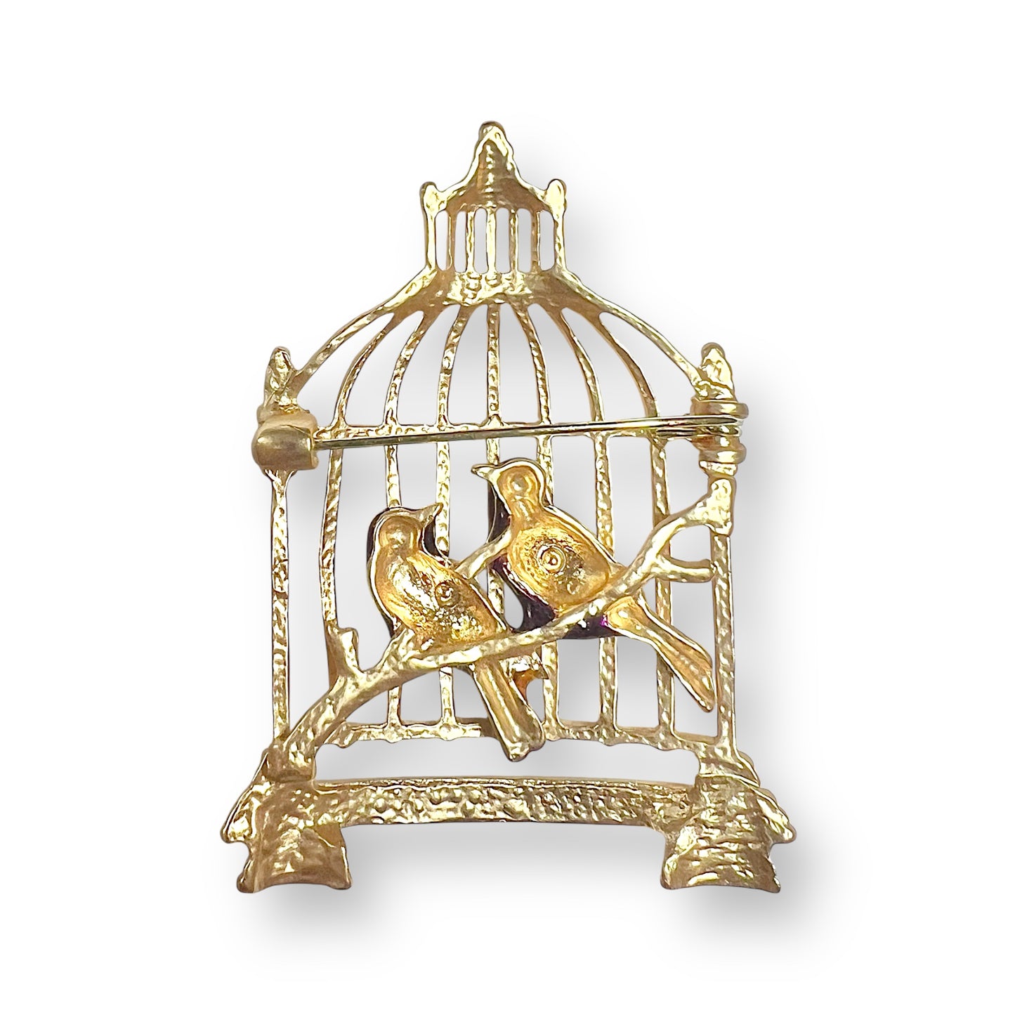 Broche cage aux oiseaux