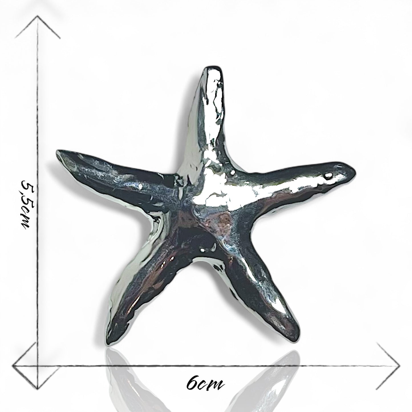 Broche étoile de mer Nala