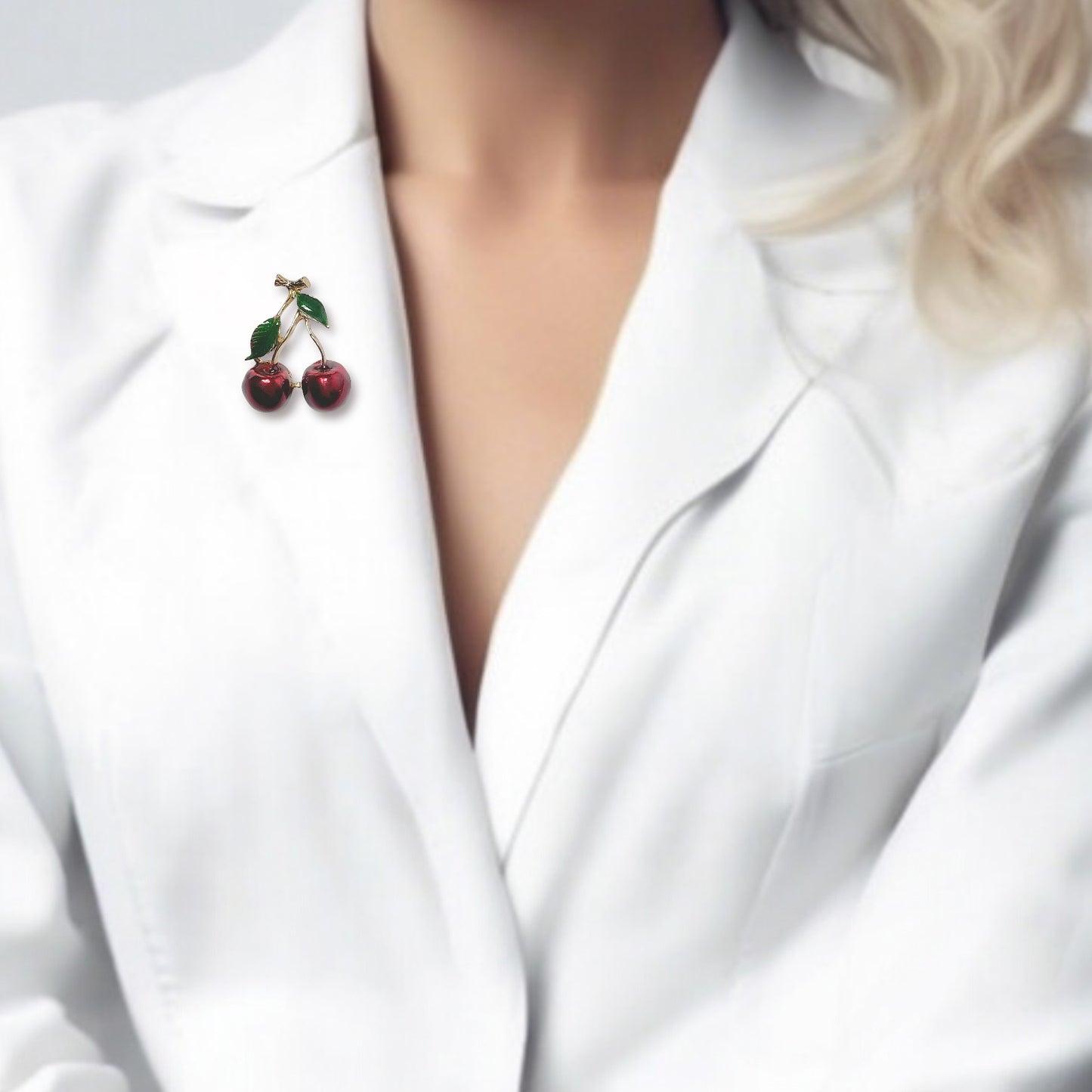 Broche cerises Ayrenna