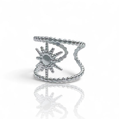 Bague acier inoxydable Celeste