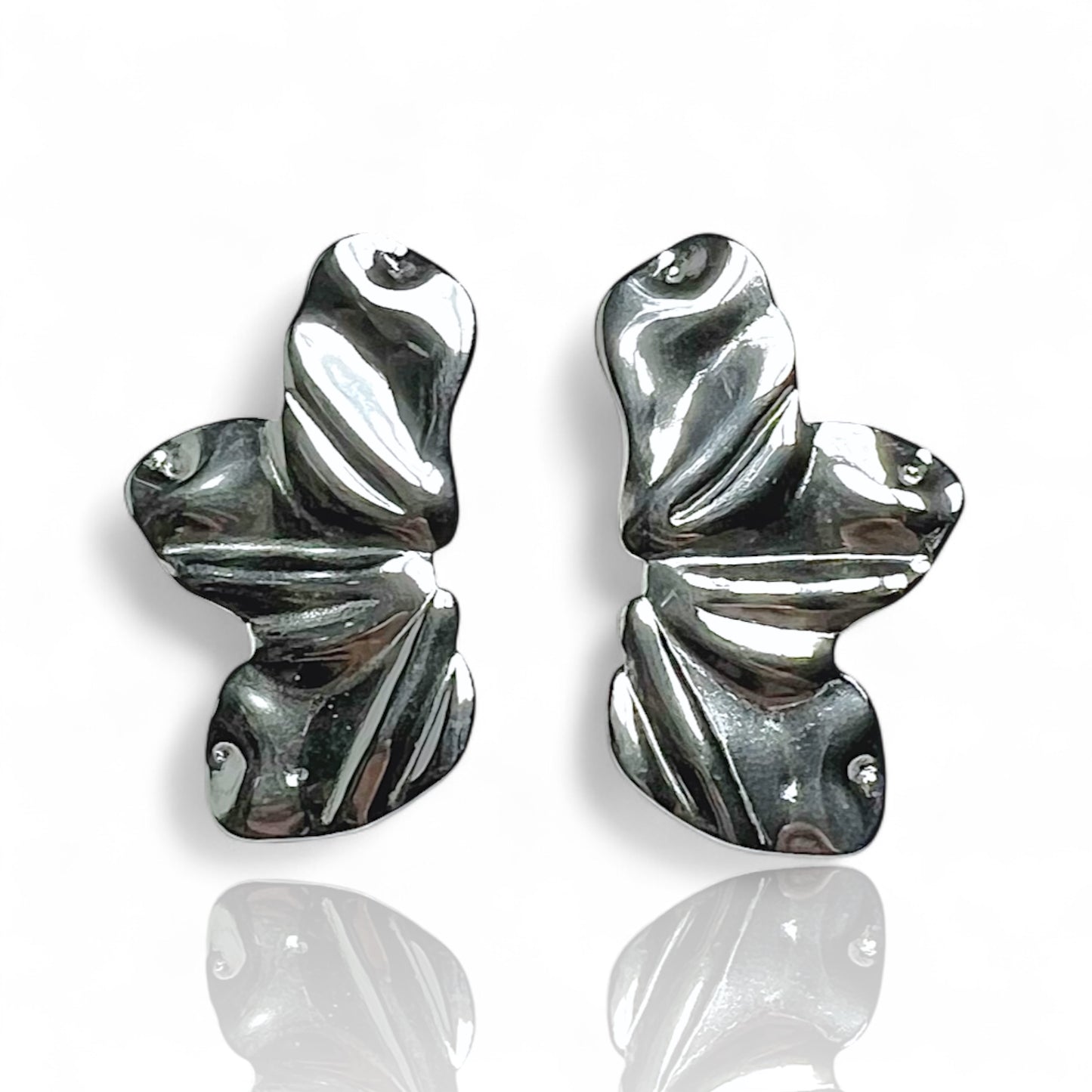 Boucles d’oreilles acier inoxydable Elena
