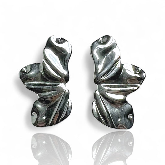 Boucles d’oreilles acier inoxydable Elena
