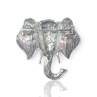 Broche tête d'éléphant