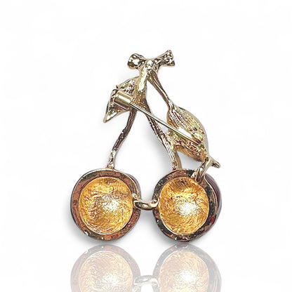 Broche cerises Ayrenna