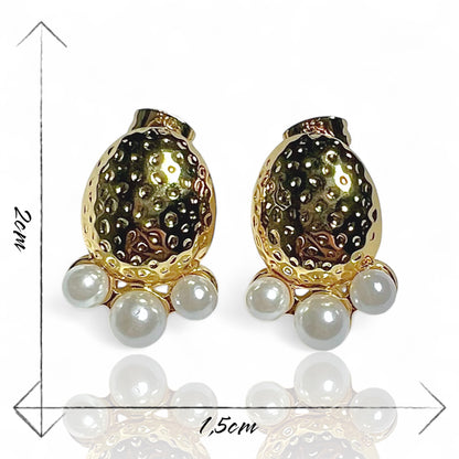 Boucles d’oreilles acier inoxydable Elise