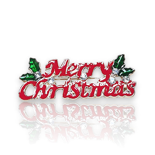 Broche Merry Christmas