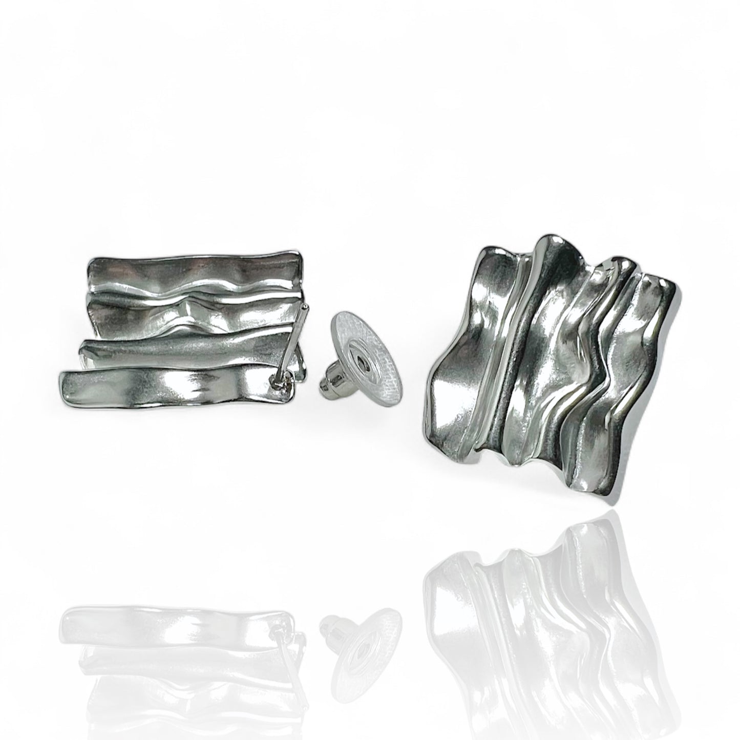 Boucles d’oreilles acier inoxydable Livia