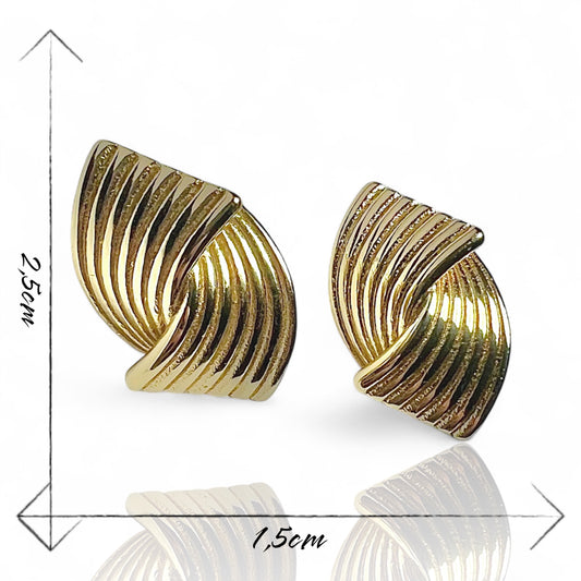 Boucles d’oreilles acier inoxydable Lou