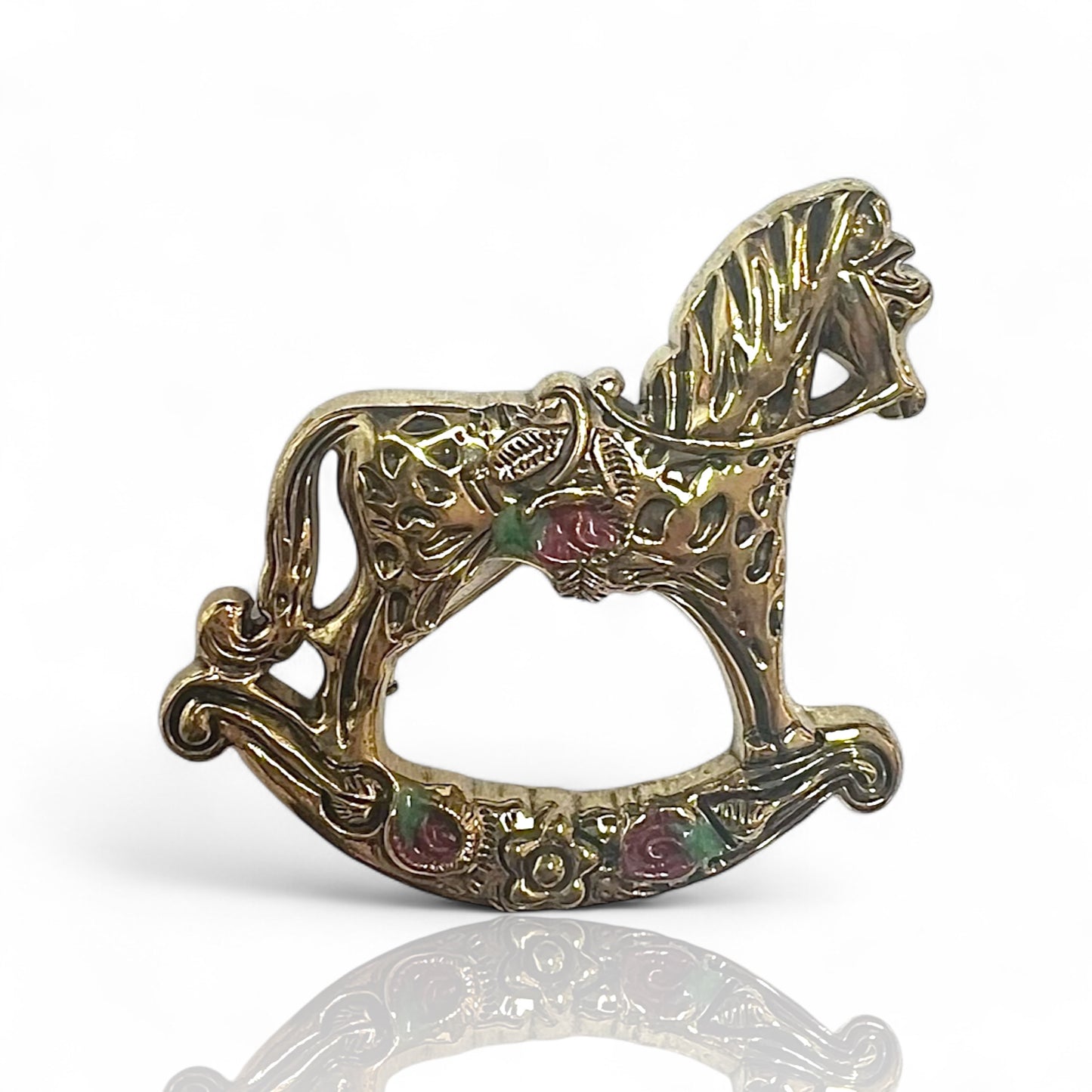 Broche cheval à bascule Elva