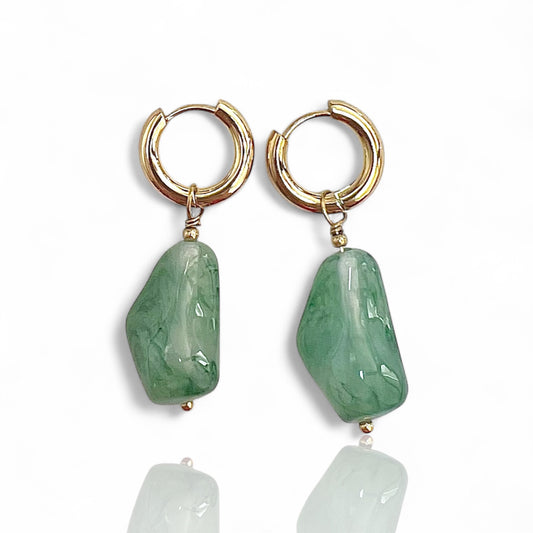 Boucles d'oreilles acier inoxydable BOHM Darel