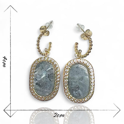 Boucles d'oreilles acier inoxydable BOHM Calie