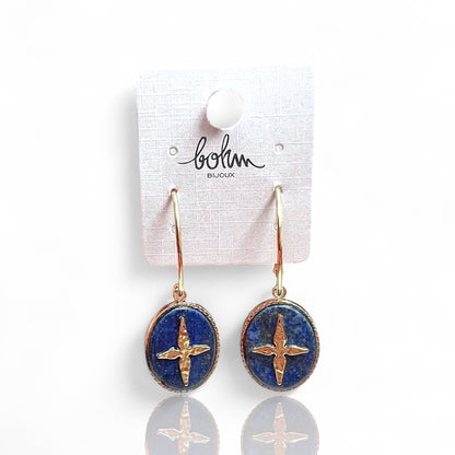 Boucles d'oreilles acier inoxydable BOHM Selia