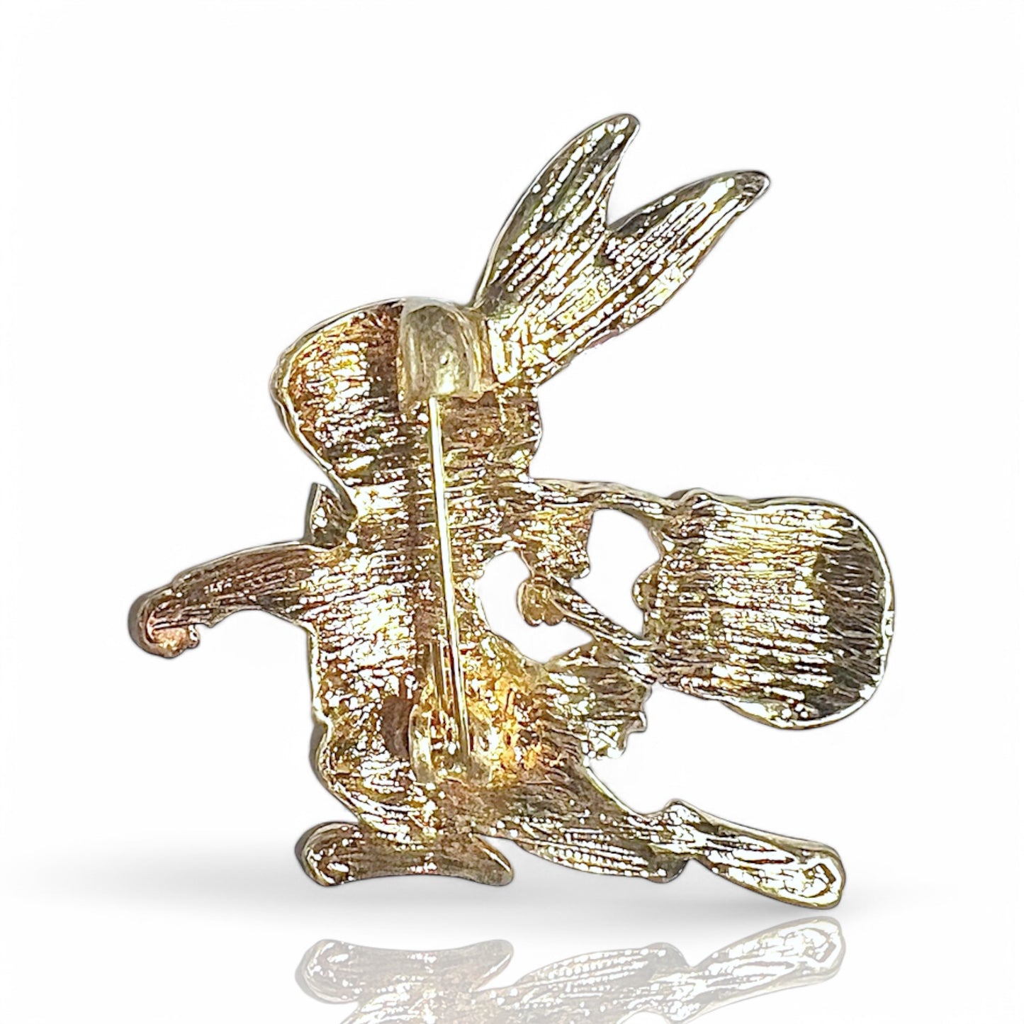 Broche rétro lapin de Pâques