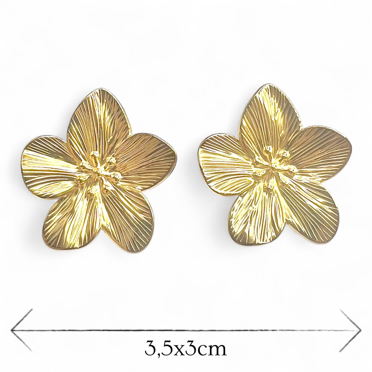 Boucles d'oreilles acier inoxydable Romy
