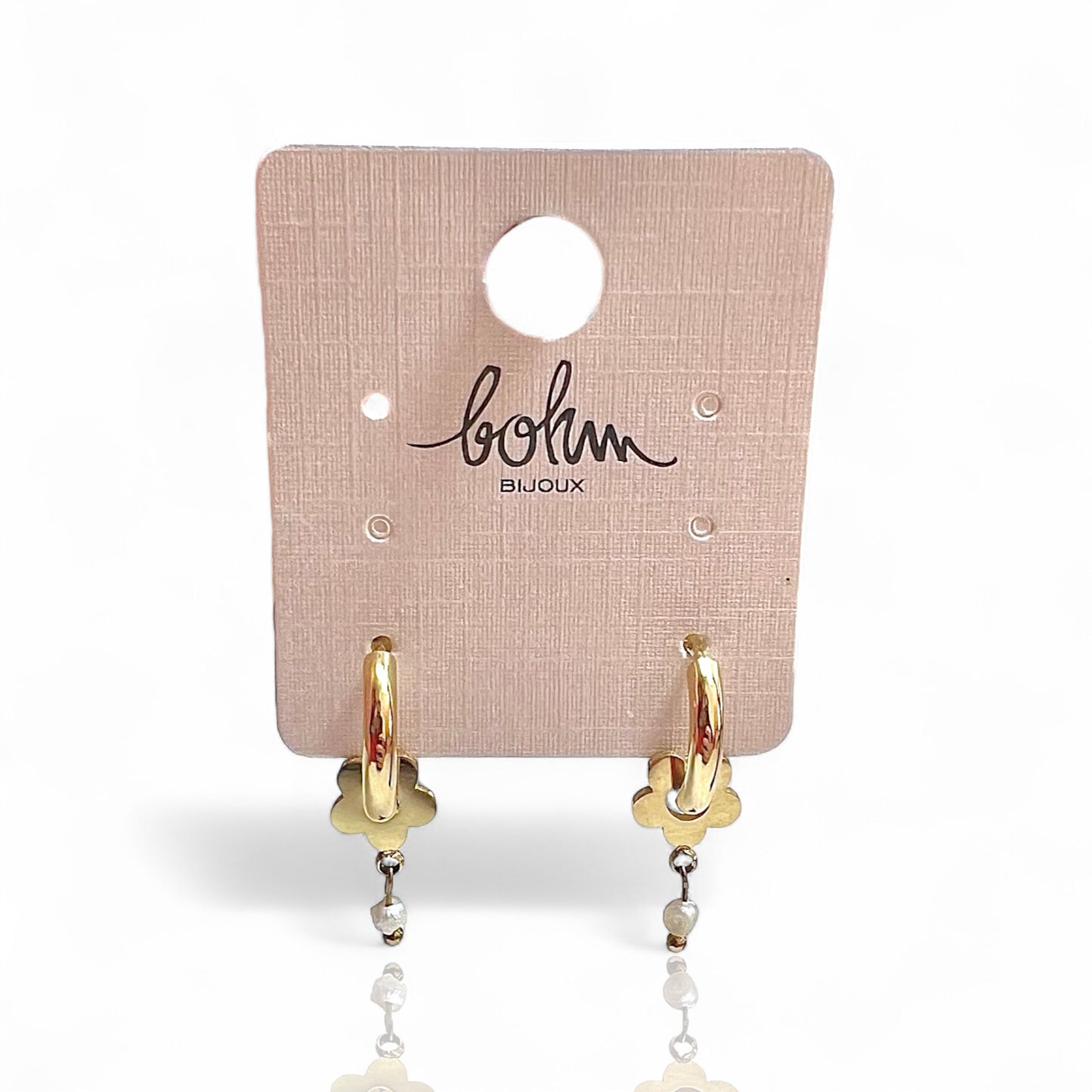 Boucles d’oreilles acier inoxydable BOHM Aroa