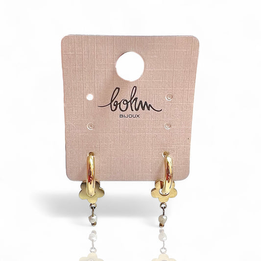 Boucles d’oreilles acier inoxydable BOHM Aroa