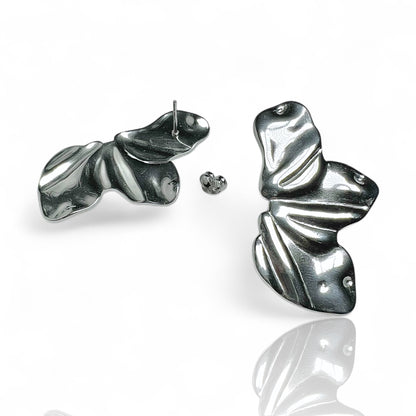 Boucles d’oreilles acier inoxydable Elena