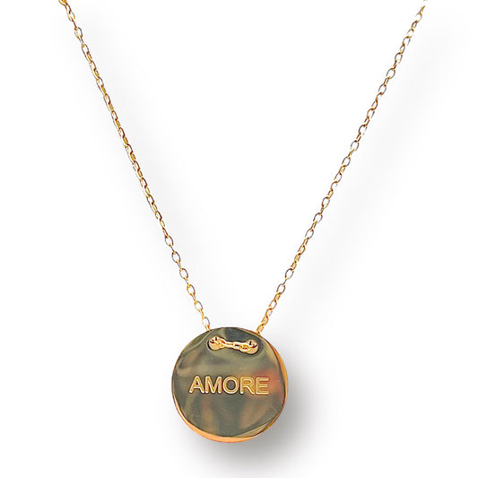 Collier acier inoxydable AMORE