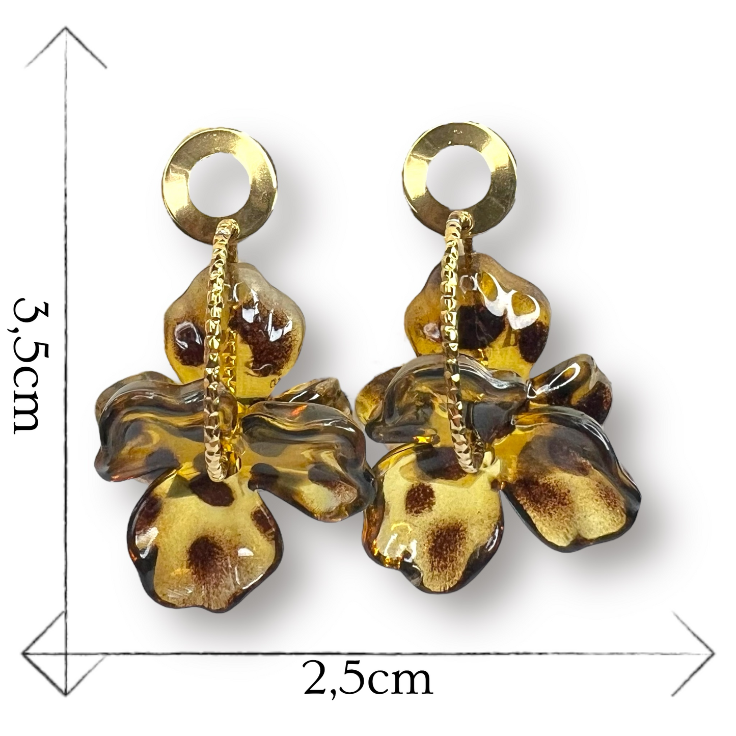 Boucles d'oreilles acier inoxydable Karene