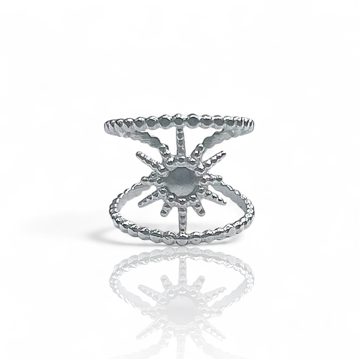Bague acier inoxydable Celeste