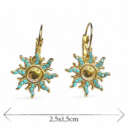 Boucles d'oreilles acier inoxydable Solea