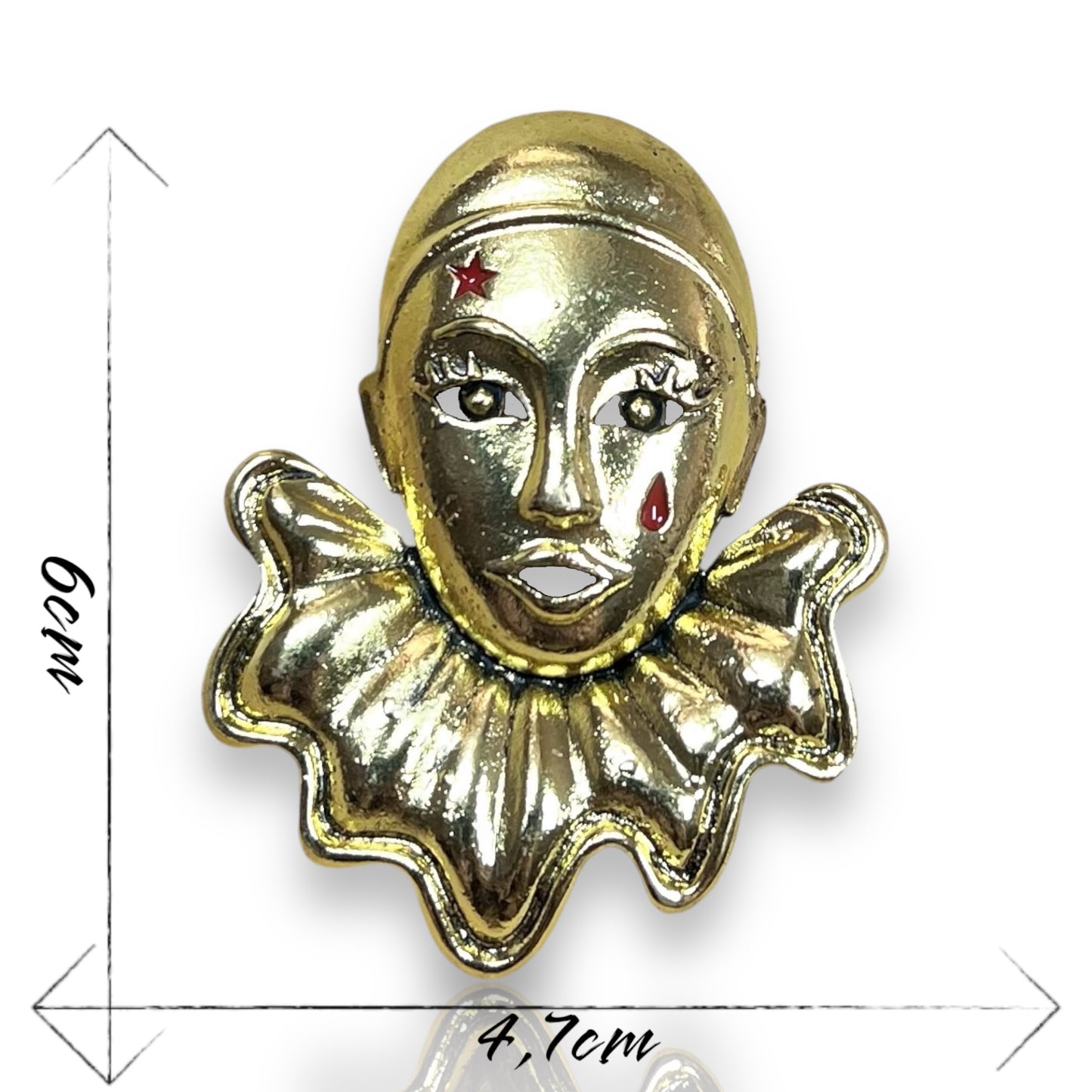 Broche Pierrot