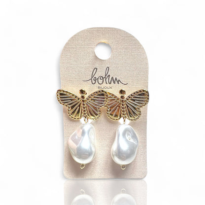 Boucles d'oreilles acier inoxydable BOHM Amaya