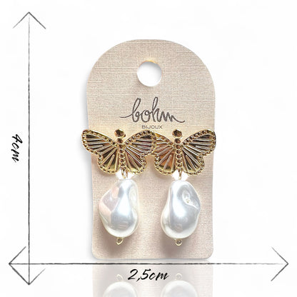 Boucles d'oreilles acier inoxydable BOHM Amaya