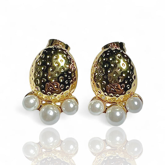 Boucles d’oreilles acier inoxydable Elise