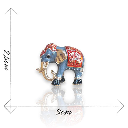 Broche éléphant Indien