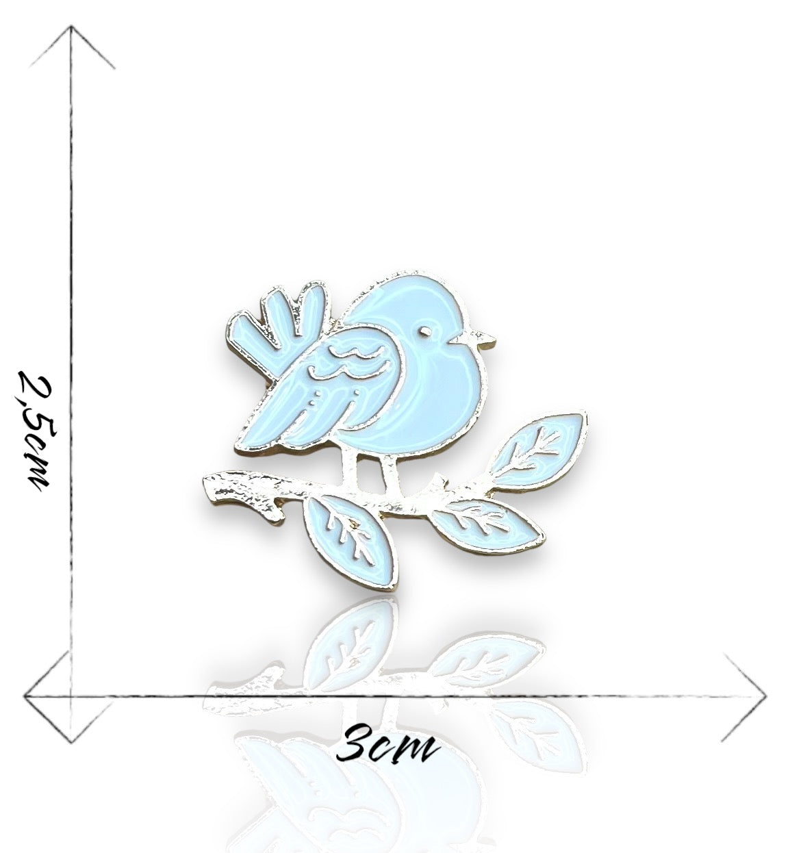 Broche petit oiseau