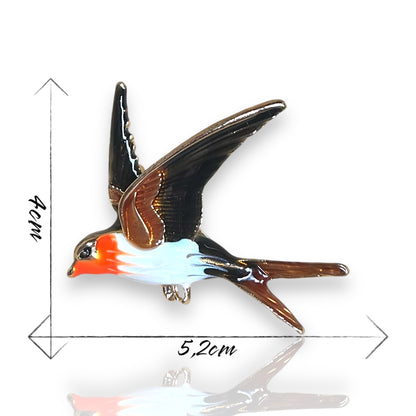 Broche oiseau